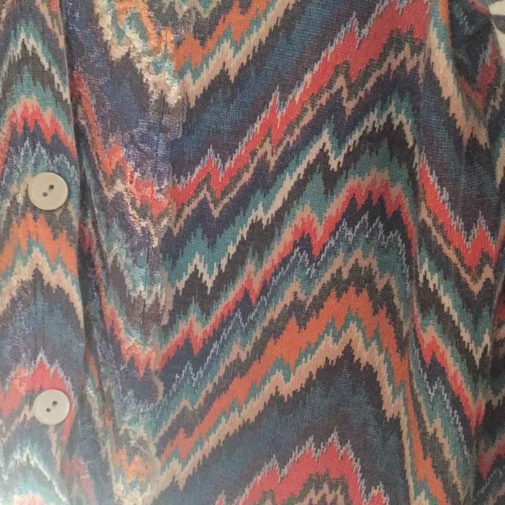 Colorful Cubism Cardigan - Picture 6 of 11